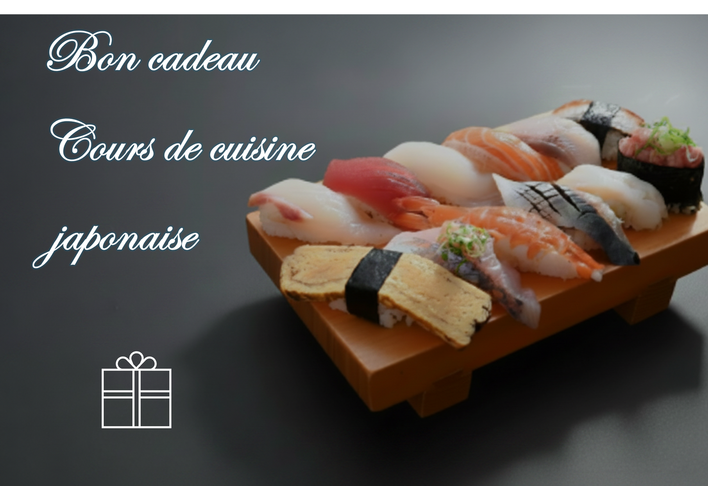 Bon cadeau – Cours de cuisine japonaise