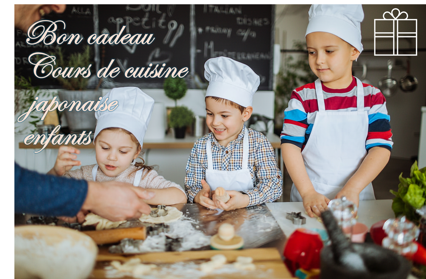 Bon cadeau – Cours de cuisine japonaise (enfants)