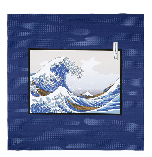Furoshiki Grande vague de Kanagawa