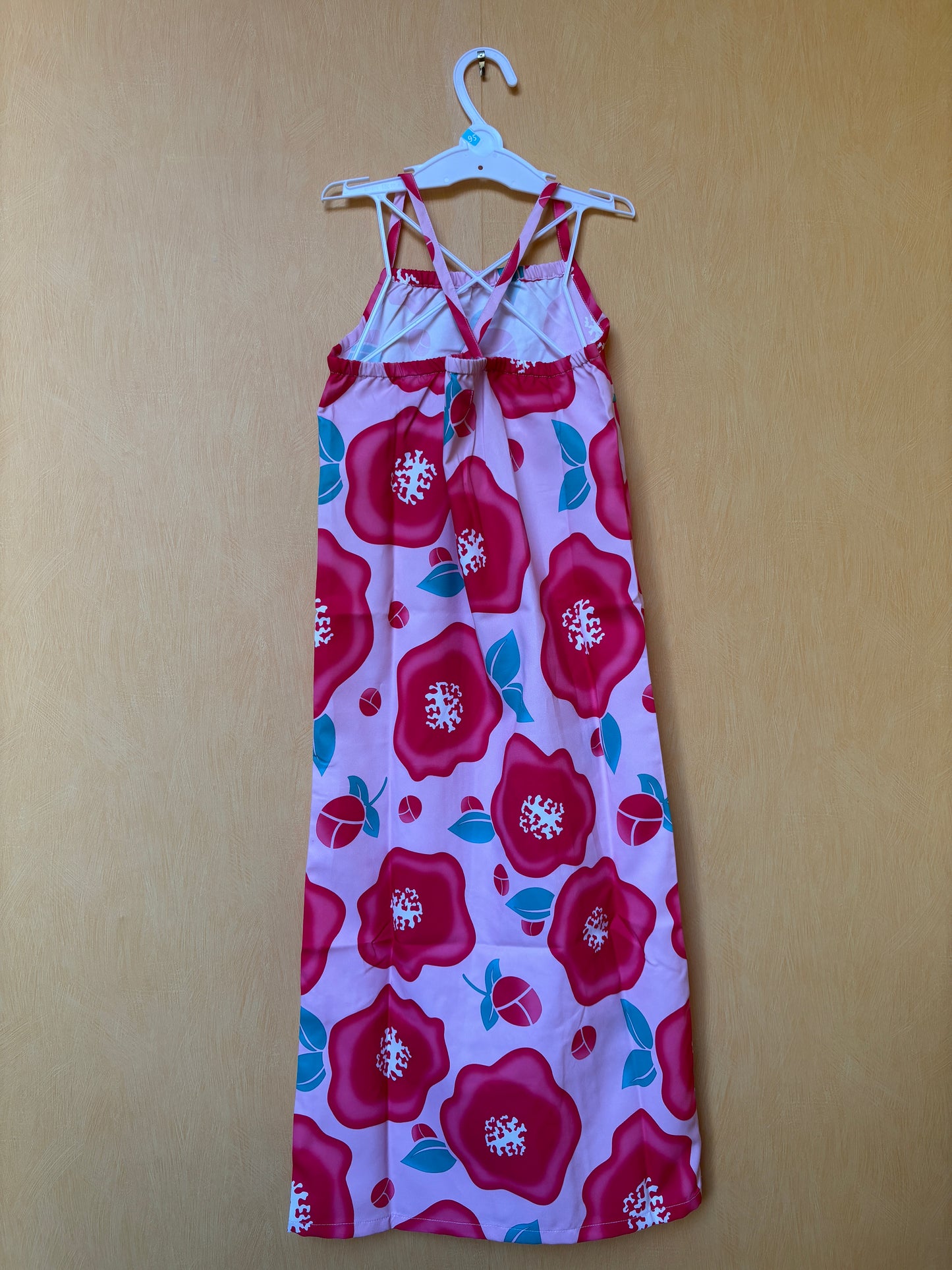 7~8 ans ★ Robe yukata fille – Ensemble 3 pièces : robe, veste kimono et ceinture 🎀