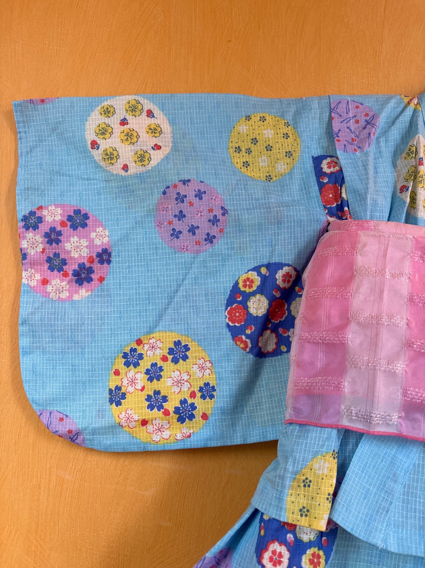 2 ans ★ Robe Yukata pour enfants – style japonais, jupe évasée et ceinture à nœud, parfaite pour l’été 🌸