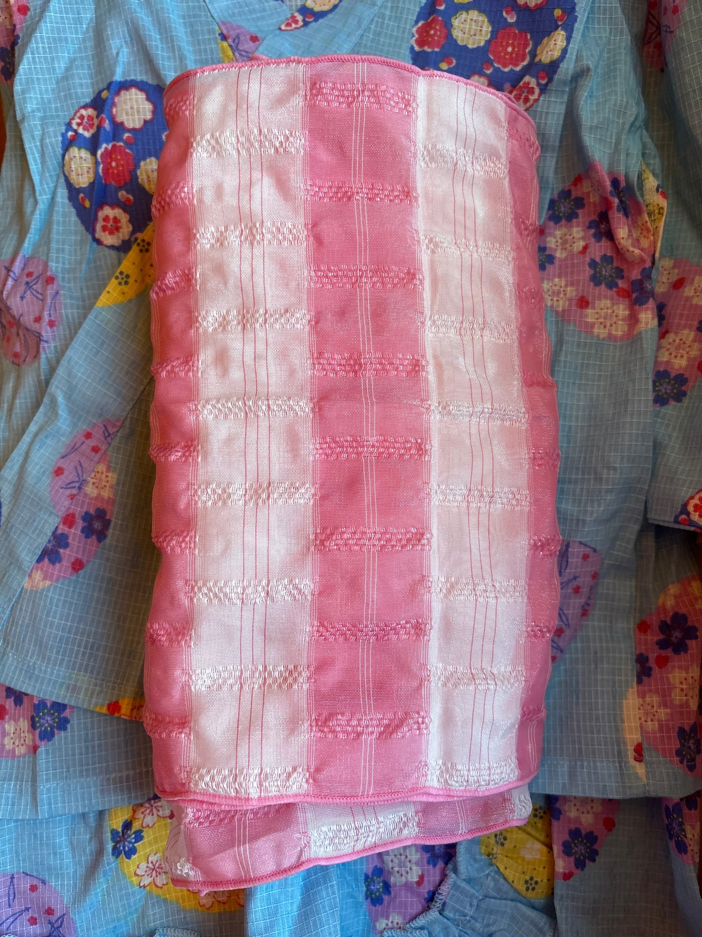 5~6 ans ★ Robe Yukata pour enfants – style japonais, jupe évasée et ceinture à nœud, parfaite pour l’été 🌸