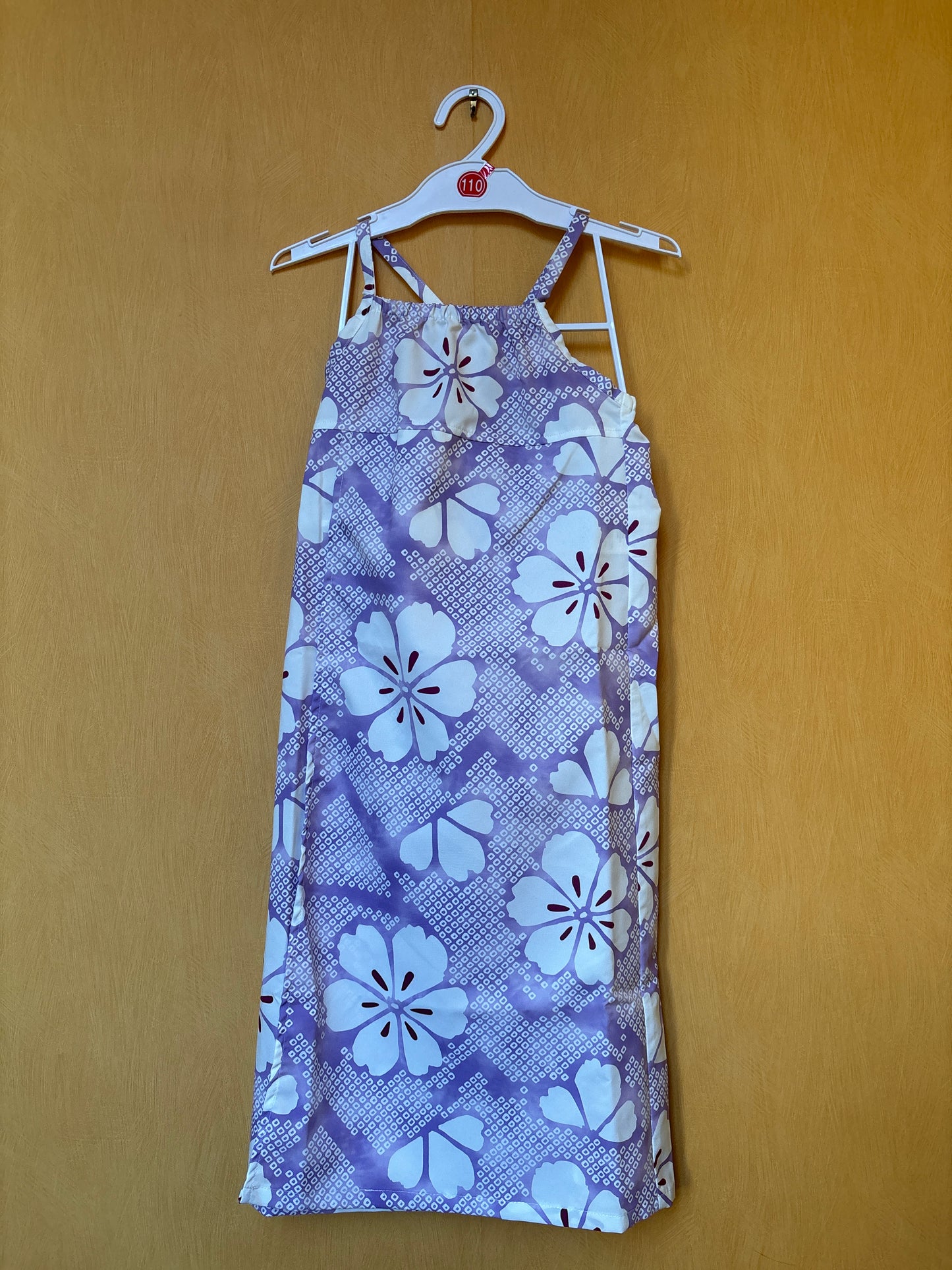 5~6 ans ★ Robe yukata fille – Ensemble 3 pièces : robe, veste kimono et ceinture 🎀