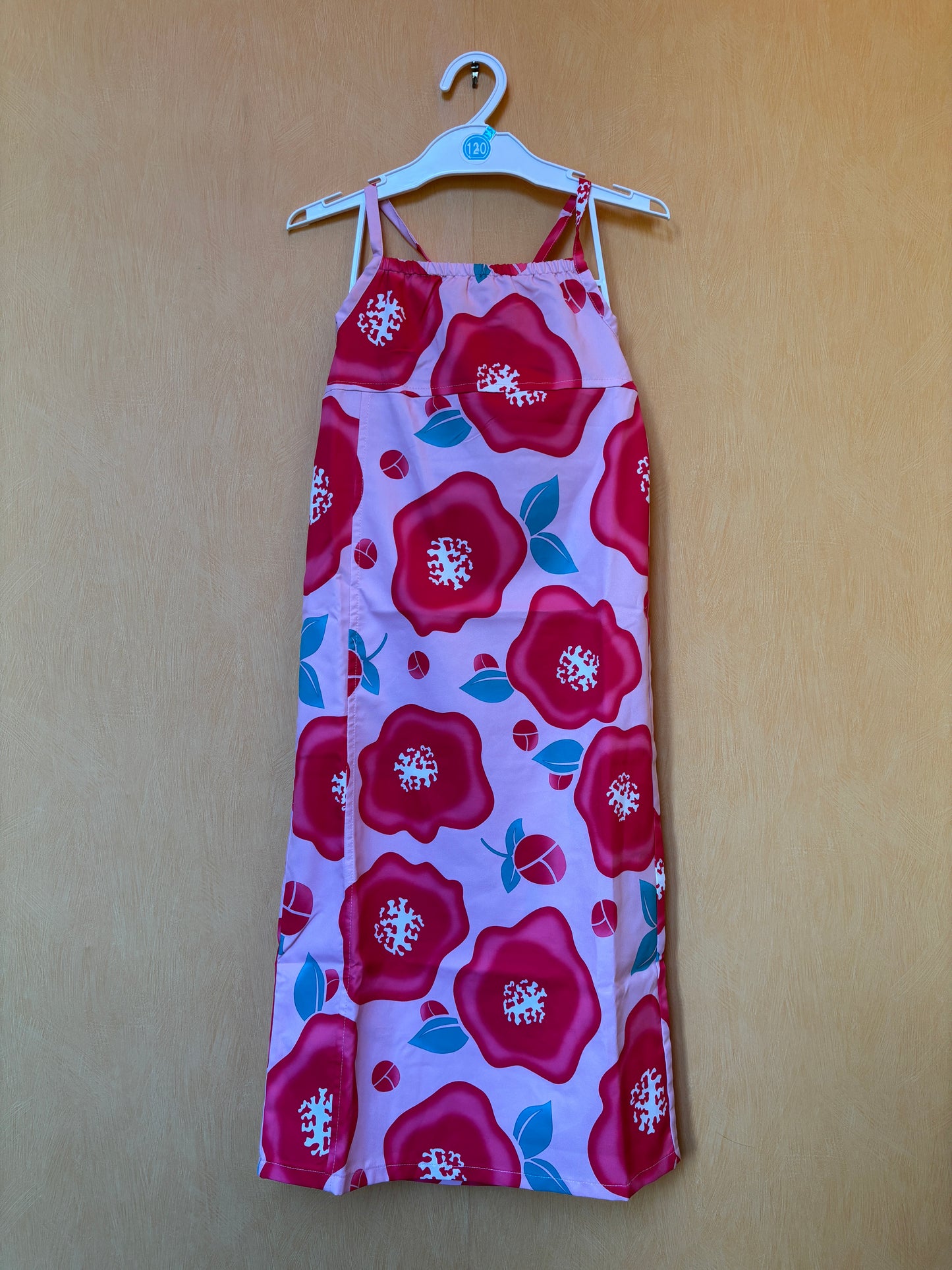 6~7ans ★ Robe yukata fille – Ensemble 3 pièces : robe, veste kimono et ceinture 🎀