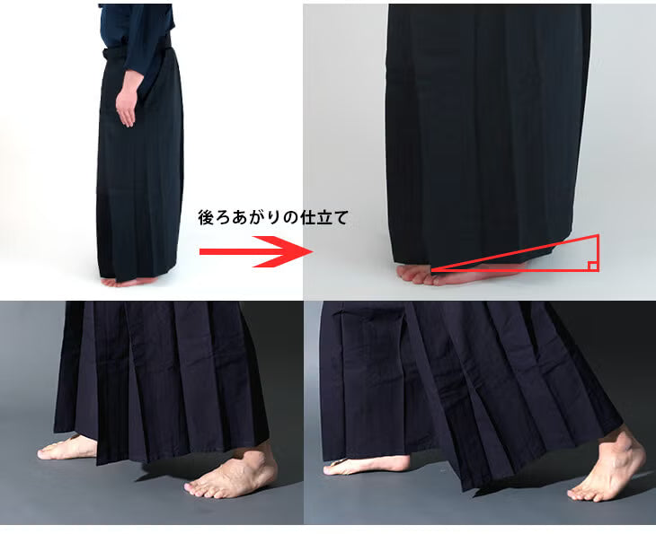 【Iaido】Hakama d’Iaido modèle spécial en polyester