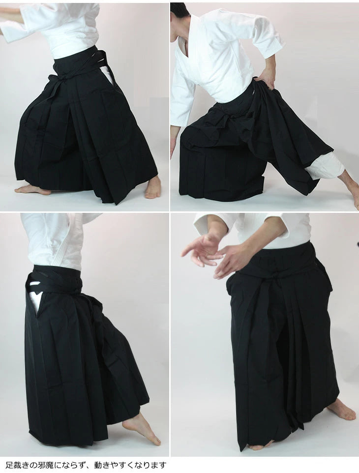 【Aïkido】Hakama d’Aïkido modèle spécial en polyester　【TOZANDO】
